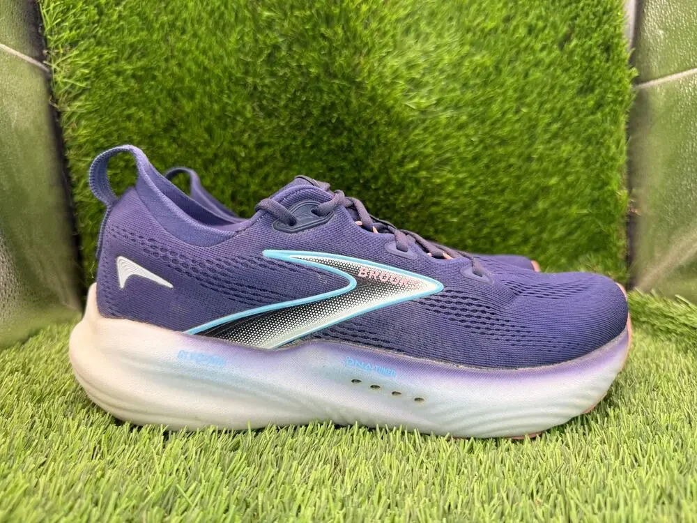 Brooks Glycerin 22 1204341B429 Athletic Sneaker Women's 10.5B Purple Jacquard